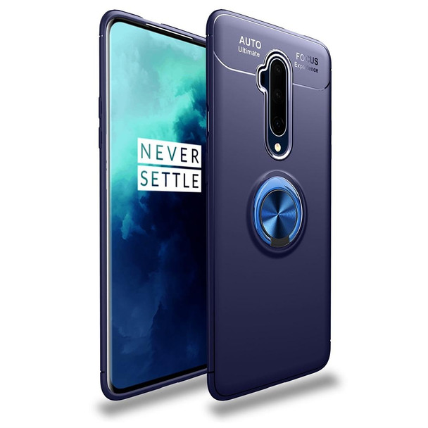 OnePlus 7T Pro lenuo Shockproof TPU Protective Case with Invisible Holder(Blue)