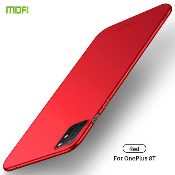 OnePlus 8T MOFI Frosted PC Ultra-thin Hard Case (Red)