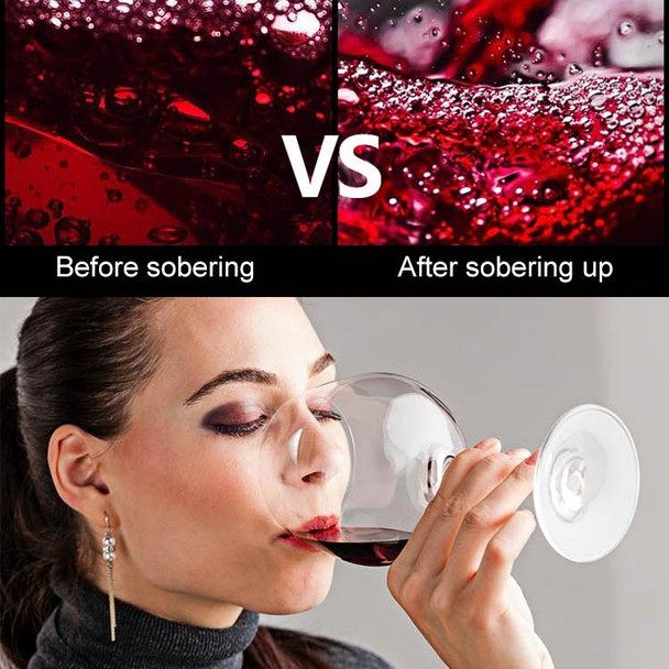 Red Wine USB Rechargeable Quick Decanter Intelligent Wine Decanter, Color:Black