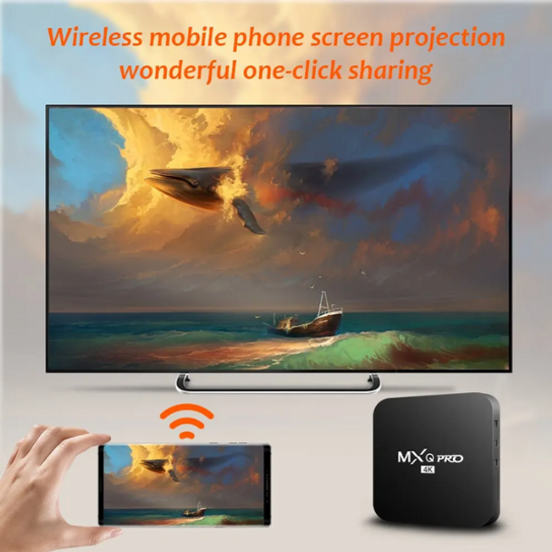 5G 4K MXQ Pro TV Box