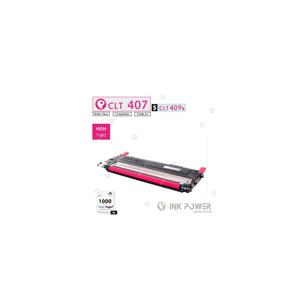 Inkpower Generic For Samsung Clt-K407S - Magenta Toner