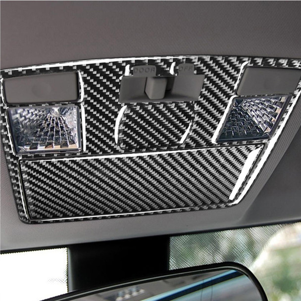 Car Carbon Fiber Front Reading Light Decorative Sticker for Mazda RX8 2004-2008, Left and Right Drive Universal