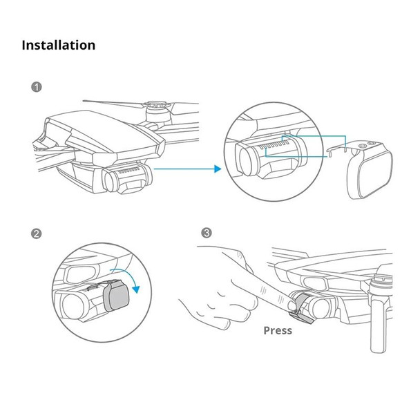 PGYTECH P-12A-017 UV Lens Filter for DJI Mavic Mini Drone Accessories