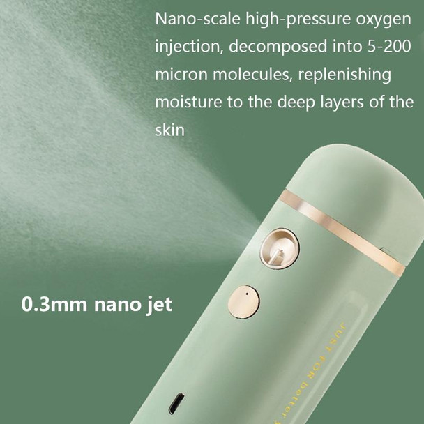 Yc168 Portable High Pressure Nano Oxygen Injector(Green)