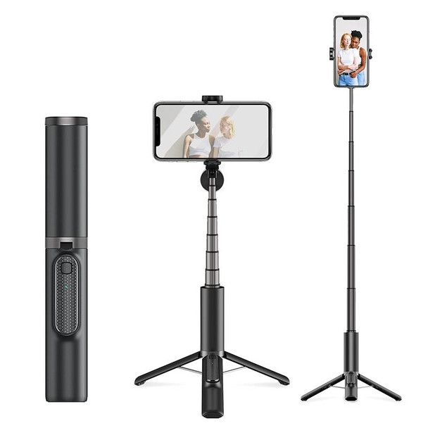 CYKE N-MY Integrated Tripod Bluetooth Live Selfie Stick(Black)