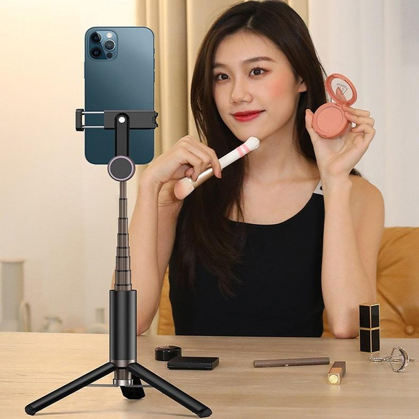 CYKE N-MY Integrated Tripod Bluetooth Live Selfie Stick(Black)