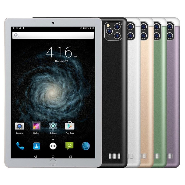 BDF A10 3G Phone Call Tablet PC, 10 inch, 1GB+16GB, Android 5.1, MTK6592&#160;Octa Core Cortex-A7, Support Dual SIM & Bluetooth & WiFi & GPS, EU Plug(Silver)
