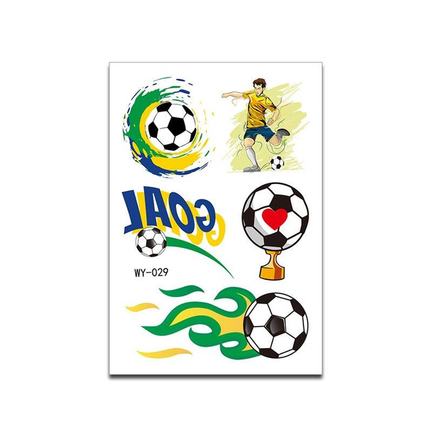 20 PCS World Cup Theme Cartoon Football Children Tattoo Stickers(WY-033)