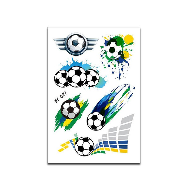 20 PCS World Cup Theme Cartoon Football Children Tattoo Stickers(WY-031)