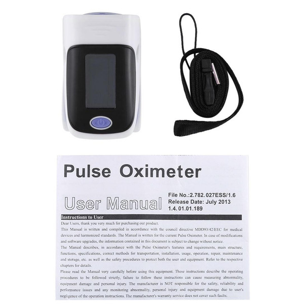 AB-80 Precision Finger Pulse Oximeter Blood Oxygen Monitor(Purple)