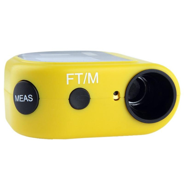 CP-3010 Ultrasonic Distance Measurer with Laser Pointer, Range: 0.5-18m(Yellow)