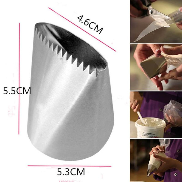 Stainless Steel Nozzle Icing Piping Nozzles Cream Cake Decorating Pastry Tip Fondant DIY Cake Tools