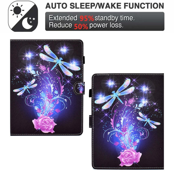 8 inch Tablet Electric Pressed TPU Leatherette Tablet Case(Butterfly)