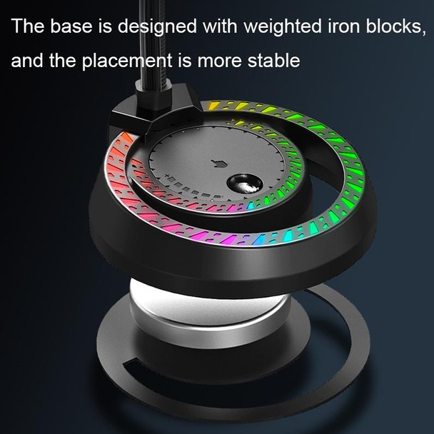 RGB Lighting Effect Computer Desktop Microphone(F3)