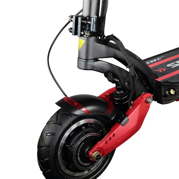 Folding Clamp - ZERO 8X 10X 11X SPEEDUAL Dualtron DT3 Thunder Electric Scooter Without Pad Red