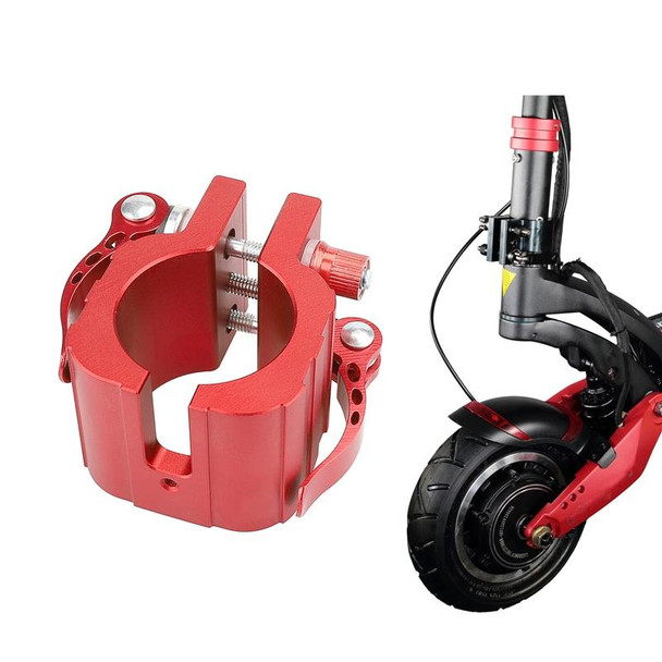 Folding Clamp - ZERO 8X 10X 11X SPEEDUAL Dualtron DT3 Thunder Electric Scooter Without Pad Red