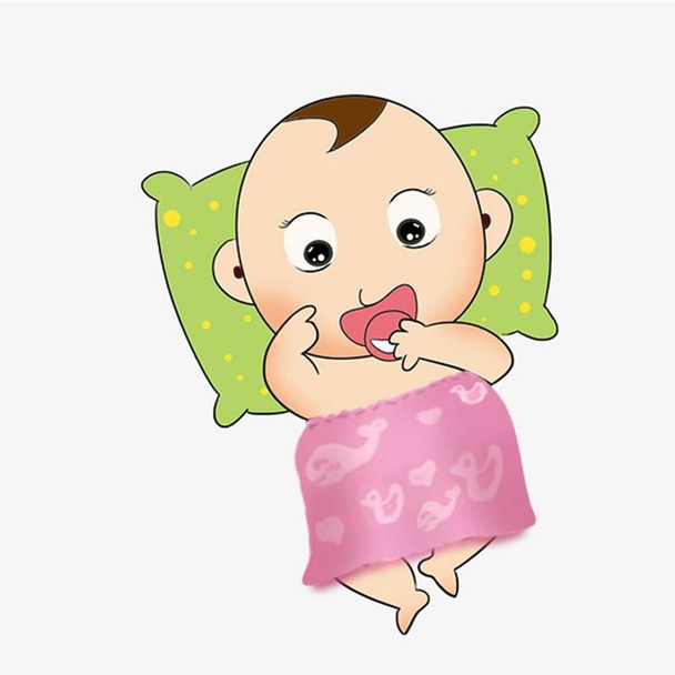 Baby Water-Proof And Leak-Proof Cloth Diapers Children Washable Cotton Cloth Bed-Wetting Skirt Pants, Colour: L(Elephant Curl Lion)