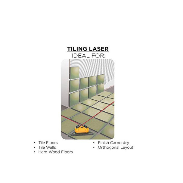 Right Angle 90 Degree Laser Level Cross Line Tiling Leveling Laser Beam Measurement Tool