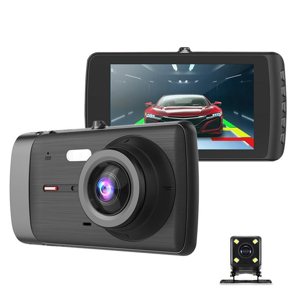H809 4 inch Car HD Double Recording Driving Recorder