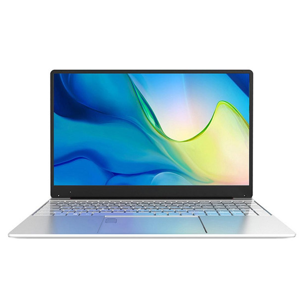 CENAVA F158G Notebook, 15.6 inch, 12GB+256GB, Fingerprint Unlock, Windows 10 Intel Celeron J4125 Quad Core 2.0-2.5GHz, Support TF Card & Bluetooth & WiFi & HDMI, US Plug(Silver)