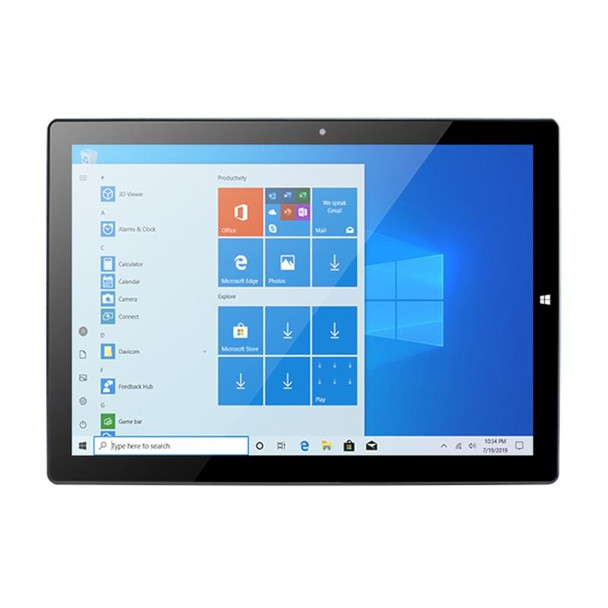 PiPO W10 2 in 1 Tablet PC, 10.1 inch, 6GB+64GB, Windows 10 System, Intel Gemini Lake N4120 Quad Core up to 2.6GHz, without Keyboard & Stylus Pen, Support Dual Band WiFi & Bluetooth & TF Card & HDMI,