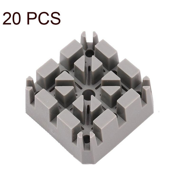 20 PCS Watch Band Bracelet Holder Watch Repair Tools(Gray )