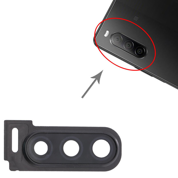 Camera Lens Cover for Sony Xperia 10 II (Black)