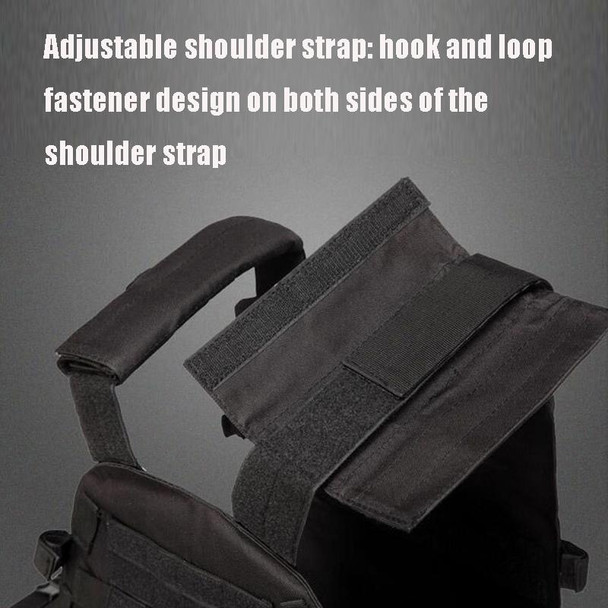 A64 Outdoor Multi-functional Convenient Combination Vest Tool Pocket, Size: Free Size(Black)
