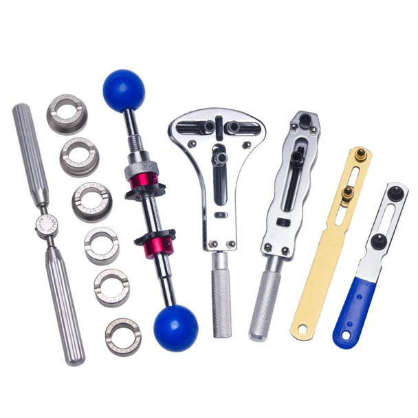 Watch Case Opener Tool Adjustable Watch Back Cover Remover Open Wrench, Model: Round Teeth