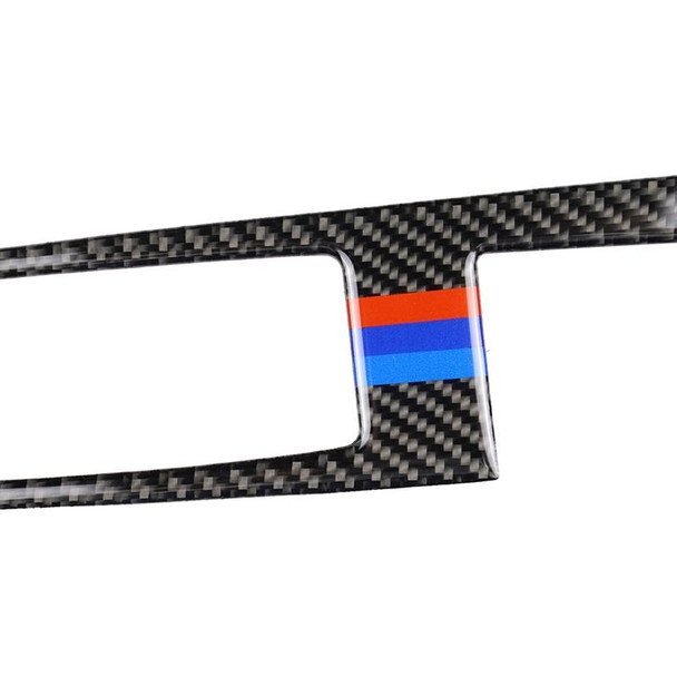 Car Carbon Fiber Window Lift Panel With Folding Key Three Color Decorative Sticker for BMW Z4  2009-2015, Suitable for Left Driving