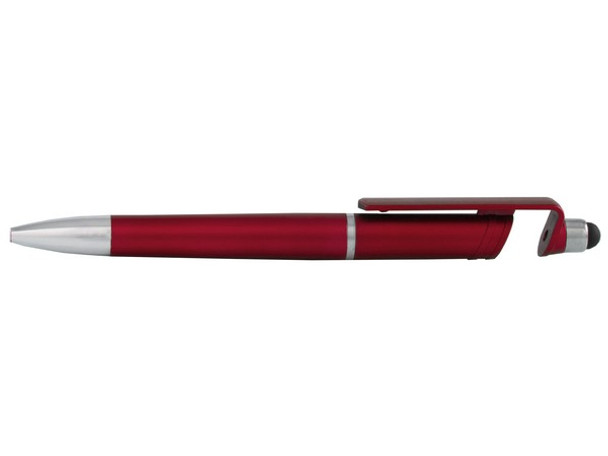 Pen Cellphone Holder & Stylus - Red