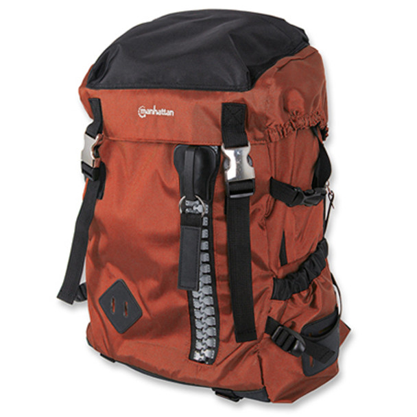 Manhattan 15.6" Zippack Notebook Backpack Orange