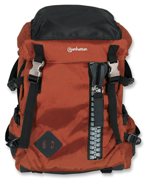 Manhattan 15.6" Zippack Notebook Backpack Orange