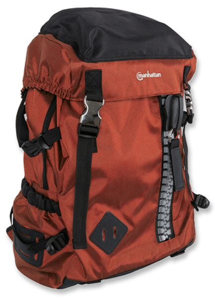 Manhattan 15.6" Zippack Notebook Backpack Orange