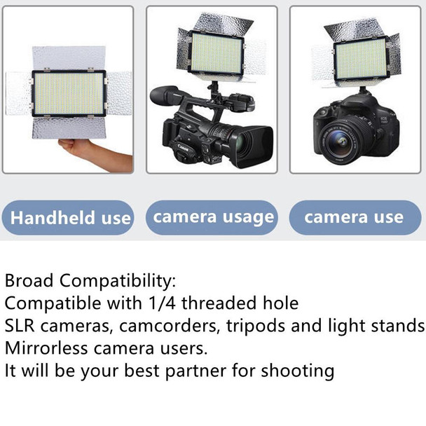 520 LEDs Handheld Photography Outdoor Fill Light without Battery