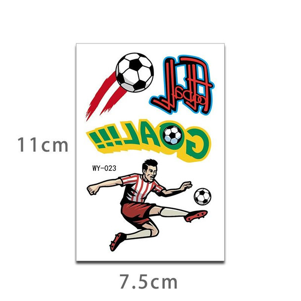 20 PCS World Cup Theme Cartoon Football Children Tattoo Stickers(WY-032)