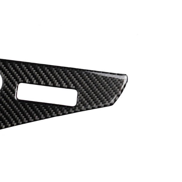 2 PCS Car Carbon Fiber Door Inner Handle Panel Decorative Sticker for Infiniti Q60, Left Drive