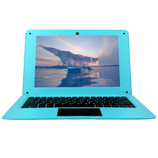 A64 10.1 inch Laptop, 2GB+16GB, Android 7.1,  Allwinner A64 Quad Core CPU 1.3Ghz, Support Bluetooth & WiFi & HDMI, EU Plug(Blue)