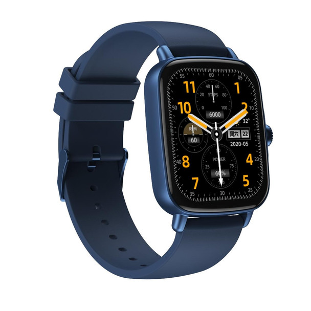 AW18 1.69inch Color Screen Smart Watch, Support Bluetooth Call / Heart Rate Monitoring(Blue)
