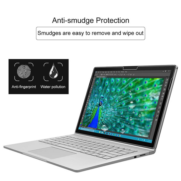 0.4mm 9H Surface Hardness Full Screen Tempered Glass Film for Microsoft Surface Book 13.5 inch