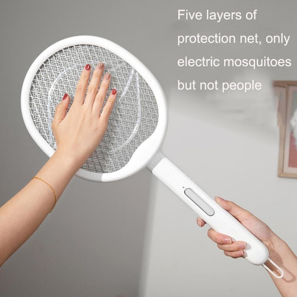 USB Household Electric Mosquito Swatter Purple Light Mosquito Attracting Lamp(Grey)