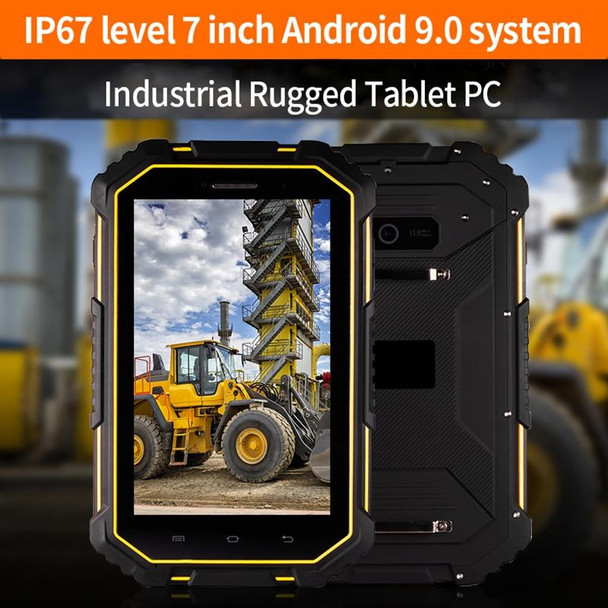 CENAVA A71T 4G Rugged Tablet, 7 inch, 4GB+64GB, IP67 Waterproof Shockproof Dustproof, Android 9.0 MT6762V Octa Core 2.0GHz, Support Dual SIM/GPS/WiFi/BT/NFC (Black)