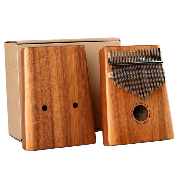 17-tone Acacia Wood Single Kalimba Thumb Piano Kalimba Finger Piano