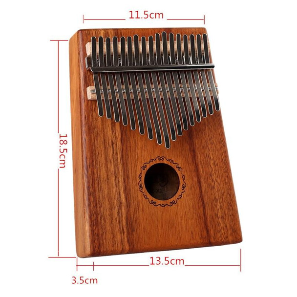 17-tone Acacia Wood Single Kalimba Thumb Piano Kalimba Finger Piano