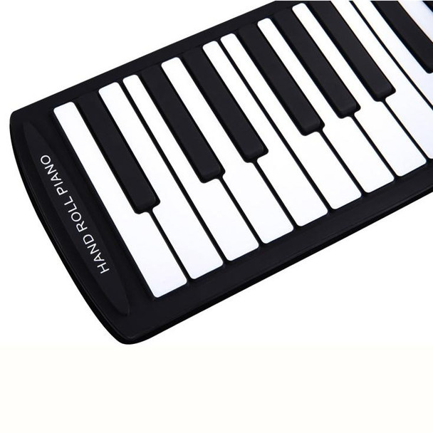 61 Keys Portable Flexible Roll Up Electronic Soft Keyboard Piano with Speakers