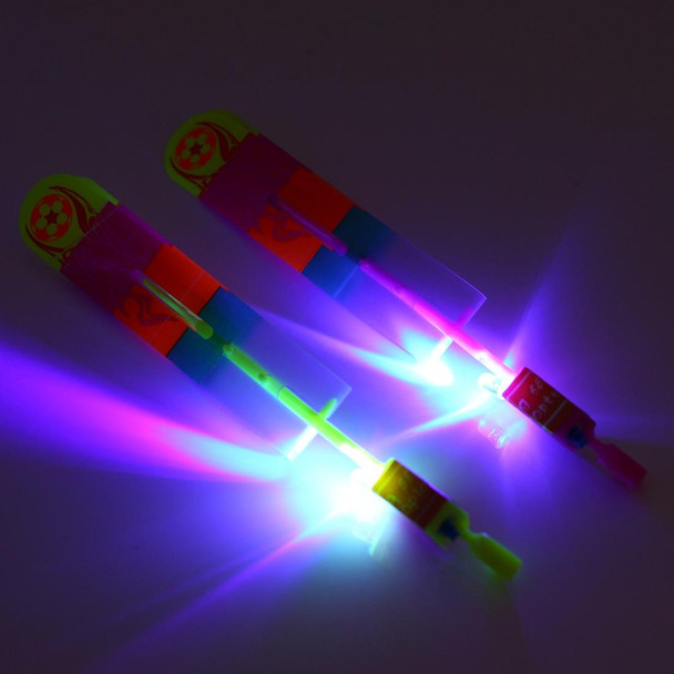 10 PCS Amazing LED Light Slingshot Flying Arrows, Random Color Delivery, Size: Large