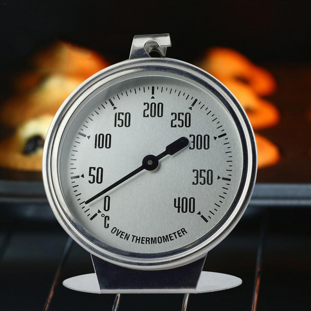 2 PCS 400 Centigrade Pointer Oversized Dial Oven Thermometer Baking Tool