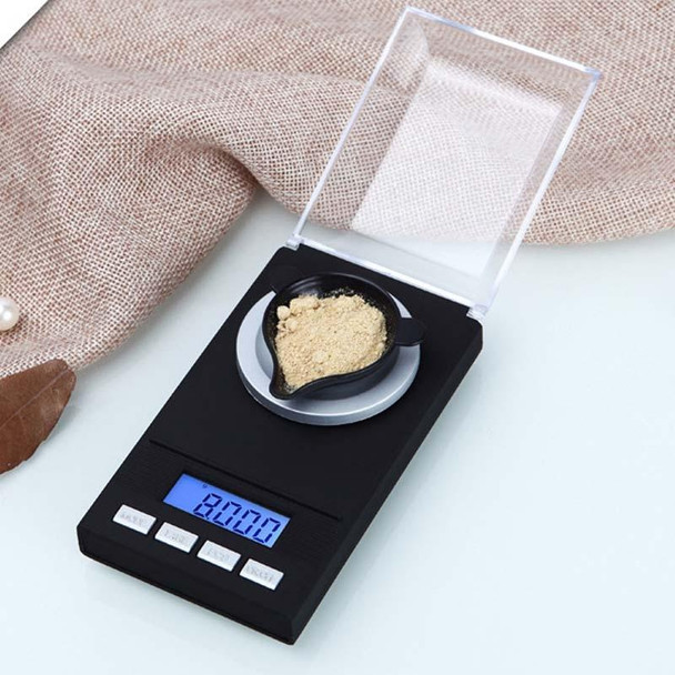 100g/0.001g High-Precision Portable Jewelry Scale  Mini Electronic Scale Precision Carat Electronic Scale