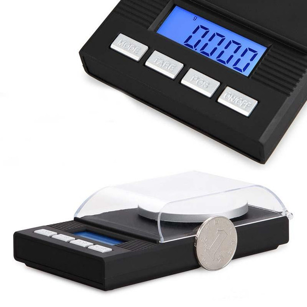 10g/0.001g High-Precision Portable Jewelry Scale  Mini Electronic Scale Precision Carat Electronic Scale