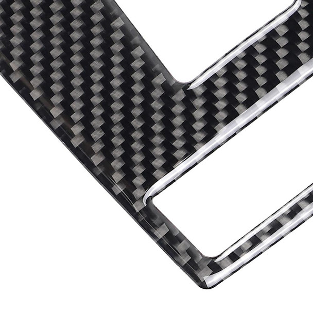 Car Carbon Fiber German Color Reading Light Decorative Sticker for Mercedes-Benz C Clase W204 2007-2013 / E Class W212 2010-2012, Left and Right Drive Universal